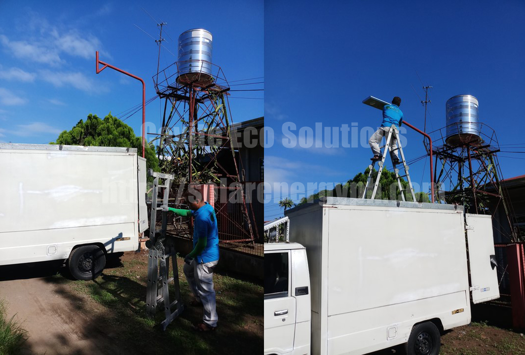 Solar Energy in the Philippines, solar power Philippines, solar powered streetlights, solar energy Philippines, solar streetlights, solar streetlights installation, off-grid solar installation, solar power Philippines, solar Power in the Philippines, solar power installation, Cavite Eco Solutions, 20 watts solar powered integrated streetlights