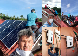 Solar installation in the Philippines, Solar panels Philippines, Solar energy Philippines, On-grid solar installation, Off-grid solar installation, solar energy seminar Philippines, Solar energy training Philippines